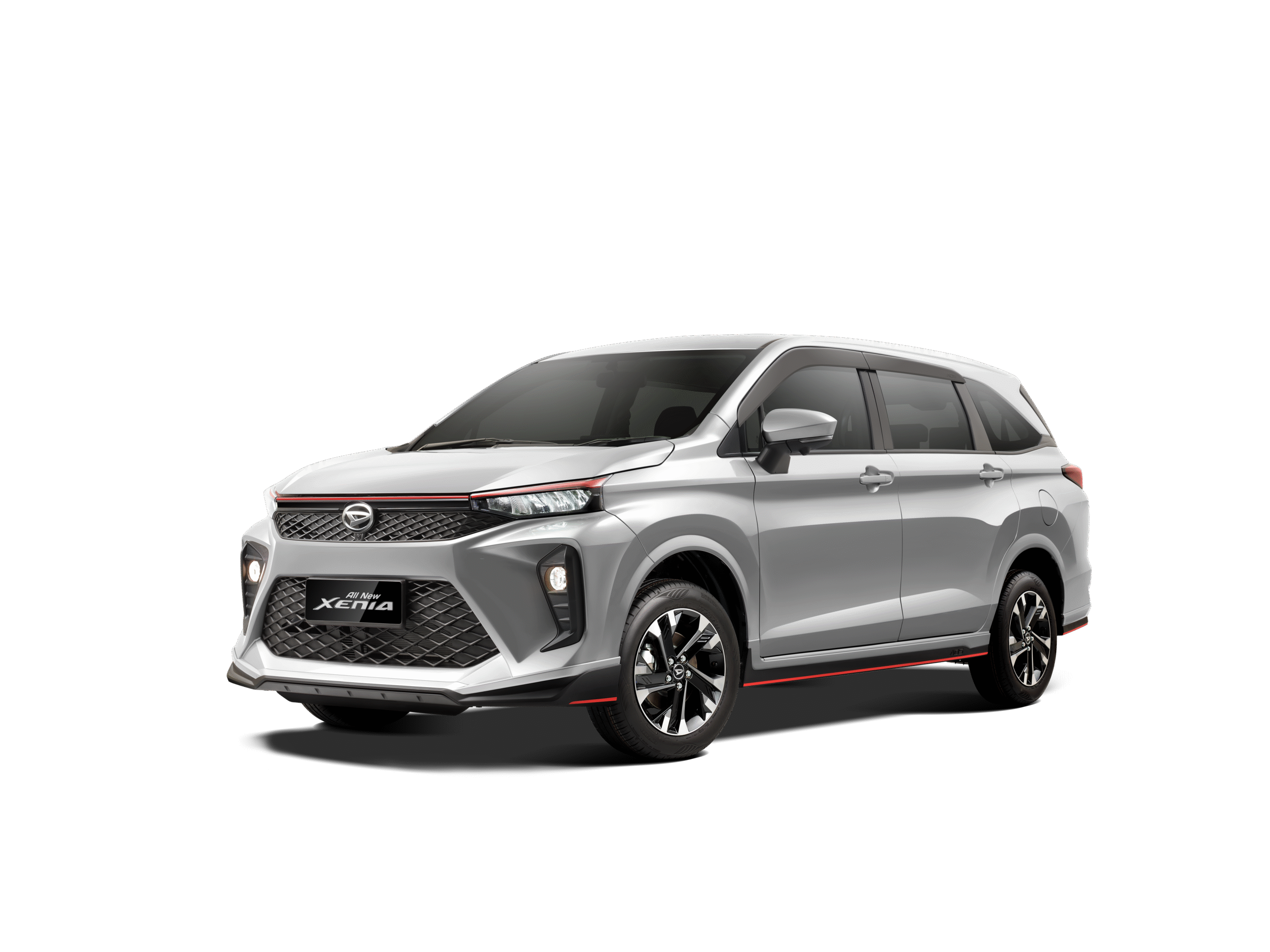Tampilan depan Daihatsu All New Xenia R ADS dengan desain baru sebagai mobil MPV 7-seater yang nyaman